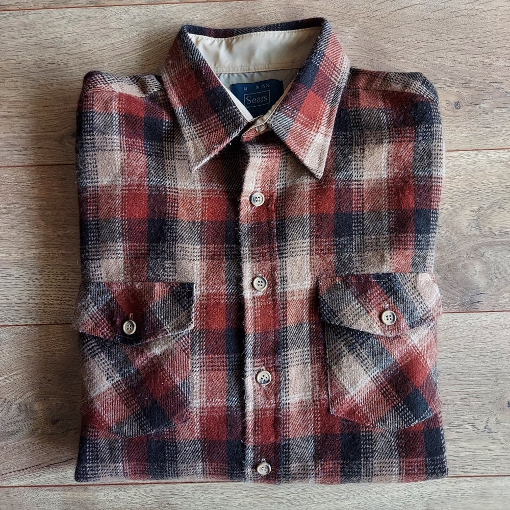Brown Men's Flannel